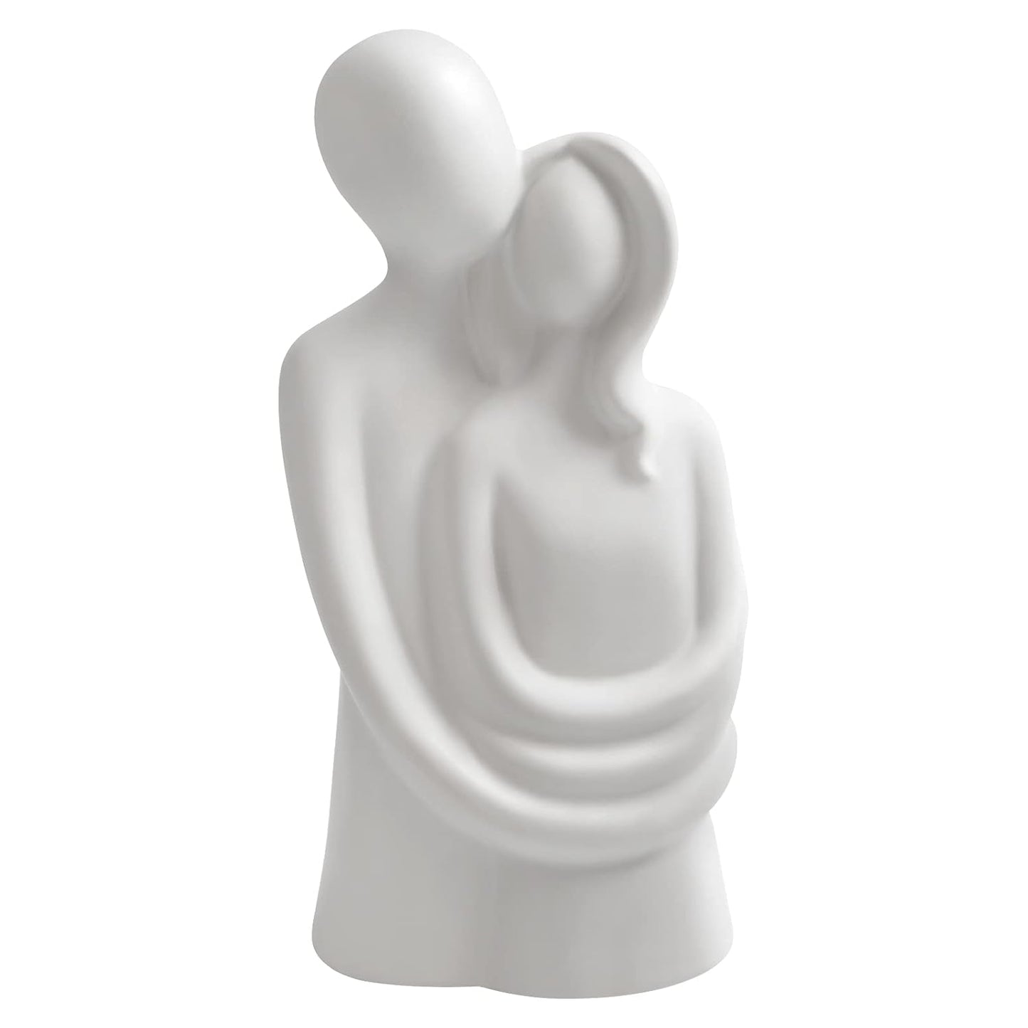 Ceramic Hugging Couple Figurine