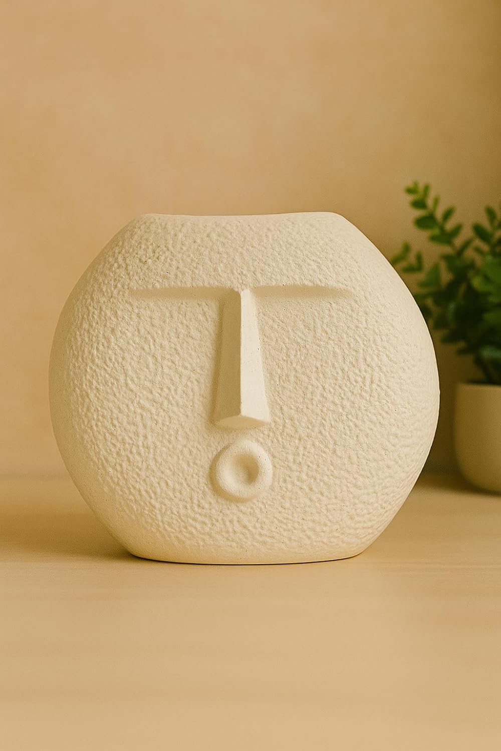 Ceramic Face Vase