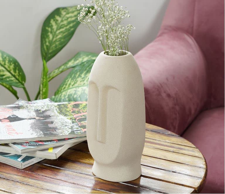 Ceramic Face vase Tall